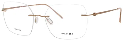 Modo Titanium Rimless Eyeglasses 52 In White