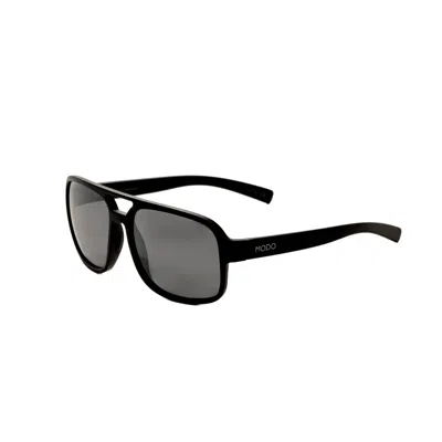 Modo Unisex 58mm Black Sunglasses
