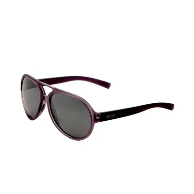 Modo Unisex 59mm Purple Sunglasses In Multi