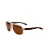Modo Unisex 59mm White Sunglasses In Multi