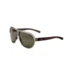 Modo Unisex 61mm Grey Sunglasses In Multi