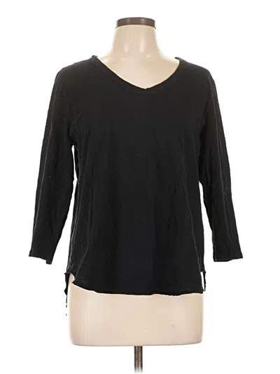 Pre-owned Mod-o-doc 3/4 Sleeve T-shirt In Black