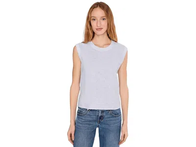 Mod-o-doc Cap Sleeve Crew T-shirts In White