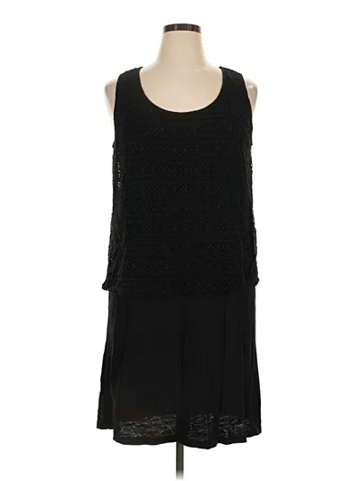Pre-owned Mod-o-doc Casual Dress In Black