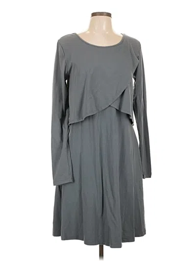 Pre-owned Mod-o-doc Casual Dress In Gray