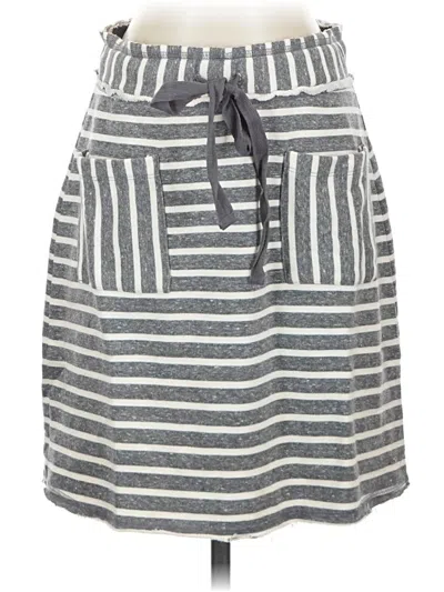 Pre-owned Mod-o-doc Casual Skirt In Gray