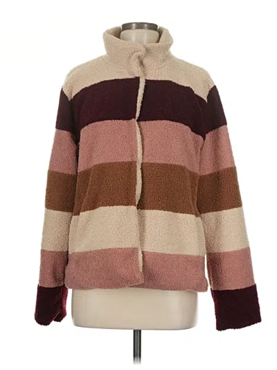 Pre-owned Mod-o-doc Coat In Brown