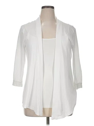 Pre-owned Mod-o-doc Kimono In White