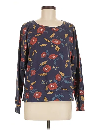 Pre-owned Mod-o-doc Long Sleeve T-shirt In Blue