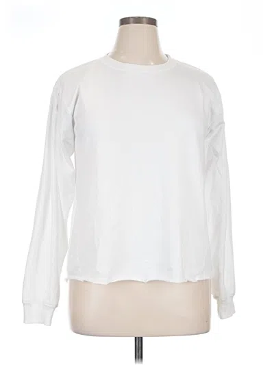 Pre-owned Mod-o-doc Long Sleeve T-shirt In White