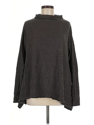 Pre-owned Mod-o-doc Long Sleeve Turtleneck In Brown