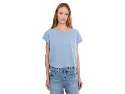 Mod-o-doc Short Dolman Sleeve Step Hem T-shirts In Gray