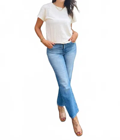 Mod-o-doc Women's Favorite Tee In Milk Frost In Multi