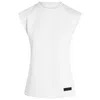 Modrn Studio Neutrals / White Ultra-soft Women's Cotton Structured Tank - White