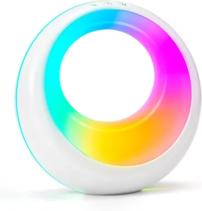 Modukid Nursery Night Light For Baby, Magic Moon Lamp For Kids And Adult 7 Lighting Colors & 9 Rgb Modes, Re