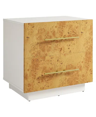 Modway Abel 2-drawer Burl Wood Nightstand In Brown