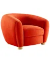 Modway Abundant Performance Velvet Armchair