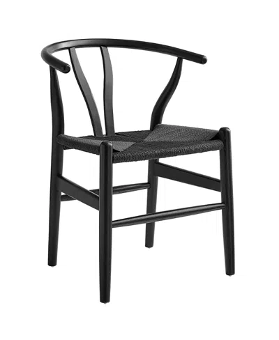 Modway Amish 29 Wood Dining Chair In Multi