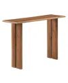 Modway Amistad Wood Console Table In Brown