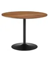 Modway Amuse 40" Dining Table In Black