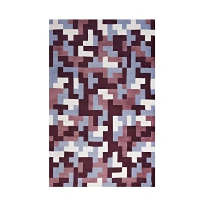Modway Andela Interlocking Block Mosaic Area Rug