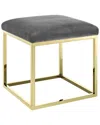 Modway Anticipate Velvet Ottoman