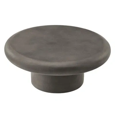 Modway Argos Round 33.86'' Outdoor Coffee Table In Gray