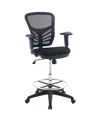 Modway Articulate Drafting Chair In Black