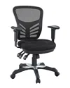 Modway Articulate Mesh Office Chair In Black