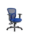 Modway Articulate Mesh Office Chair In Blue