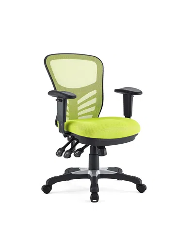 Modway Articulate Mesh Office Chair In Green