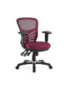 Modway Articulate Mesh Office Chair In Red