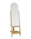 Modway Ascend Standing Mirror In Brown