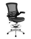 Modway Attainment Drafting Chair In Black