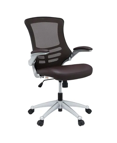 Modway Attainment Office Chair In Brown