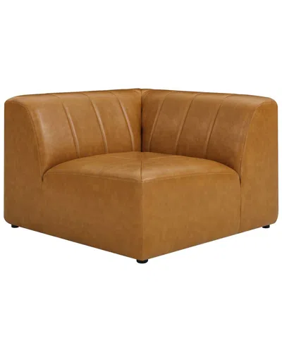Modway Bartlett Corner Chair In Brown
