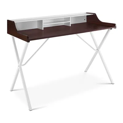 Modway Bin Office Desk In Cherry