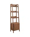 Modway Bixby 21 Bookshelf In Brown