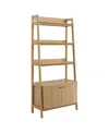 Modway Bixby 33 Bookshelf In Brown