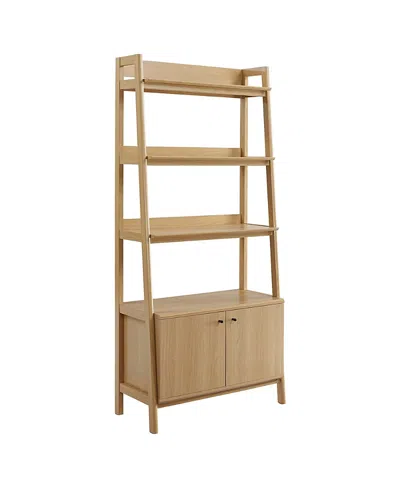 Modway Bixby 33 Bookshelf In Brown