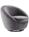 Modway Buttercup Performance Velvet Swivel Chair