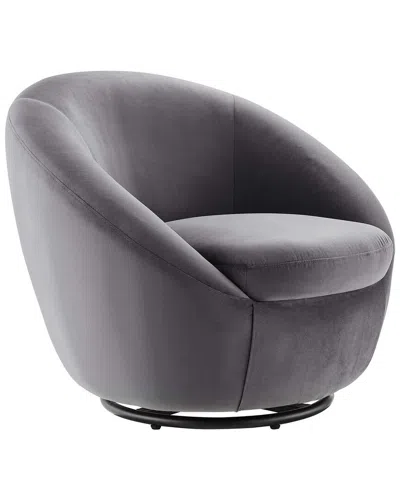 Modway Buttercup Performance Velvet Swivel Chair