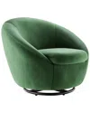 Modway Buttercup Performance Velvet Swivel Chair