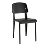 Modway Cabin Dining Wood Side Chair In Black