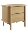 Modway Cadence 2-drawer Nightstand In Brown