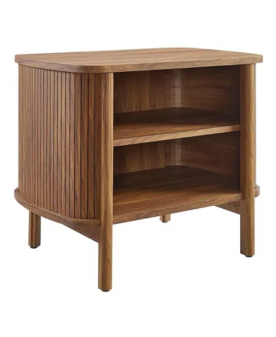 Modway Cadence Open Nightstand In Brown