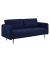 Modway Cameron Tufted Fabric Sofa In Blue