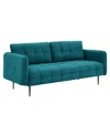 Modway Cameron Tufted Fabric Sofa In Green