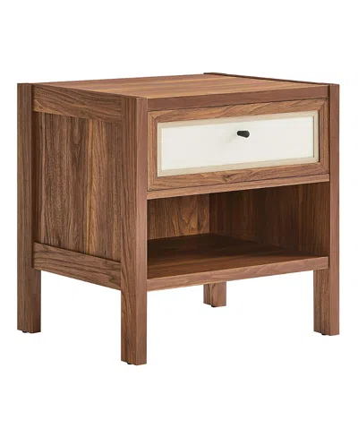 Modway Capri Wood Grain Nightstand In Multi