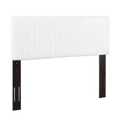 Modway Carson Carrington Baverholmen King/ California King Faux Leather Headboard By  In White